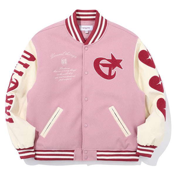 TRIPLE HEART VARSITY JACKET