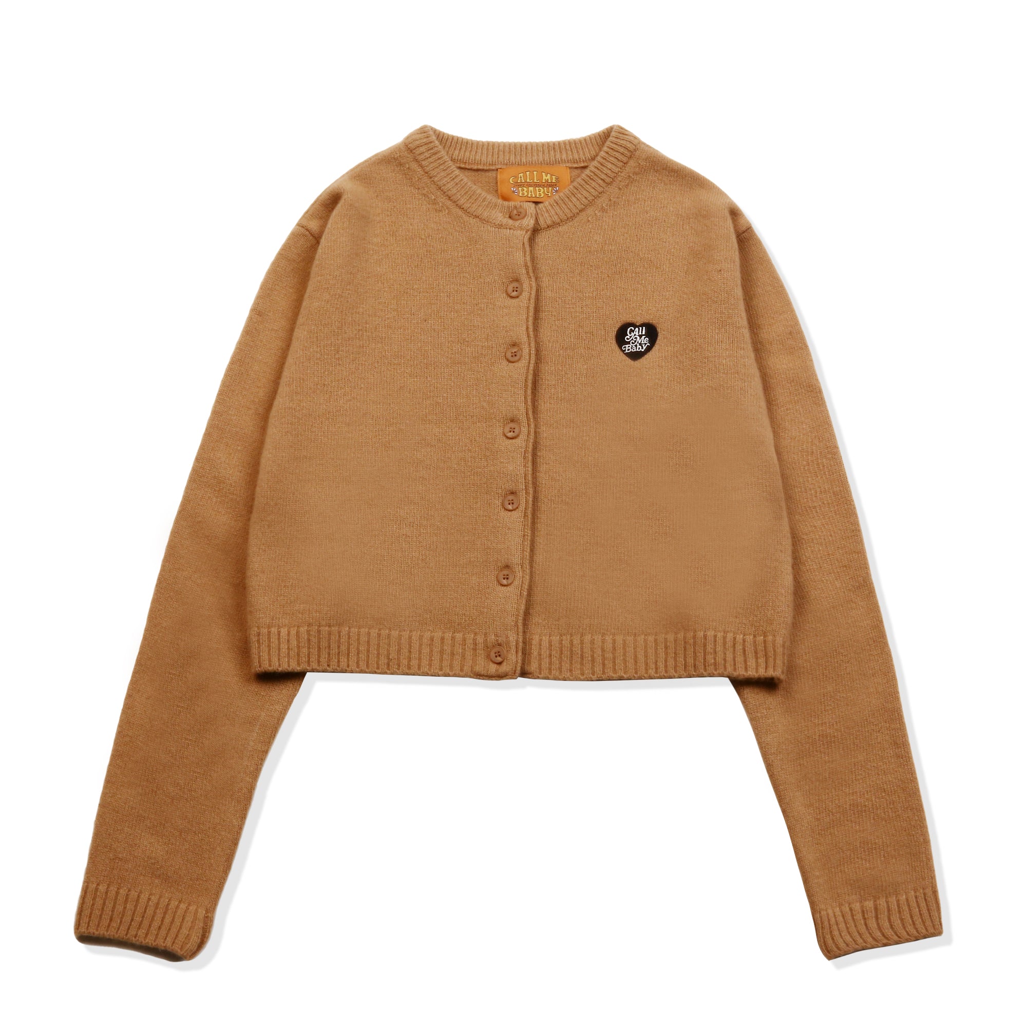 [Call Me Baby] Cashmere Baby Cardigan (Camel)