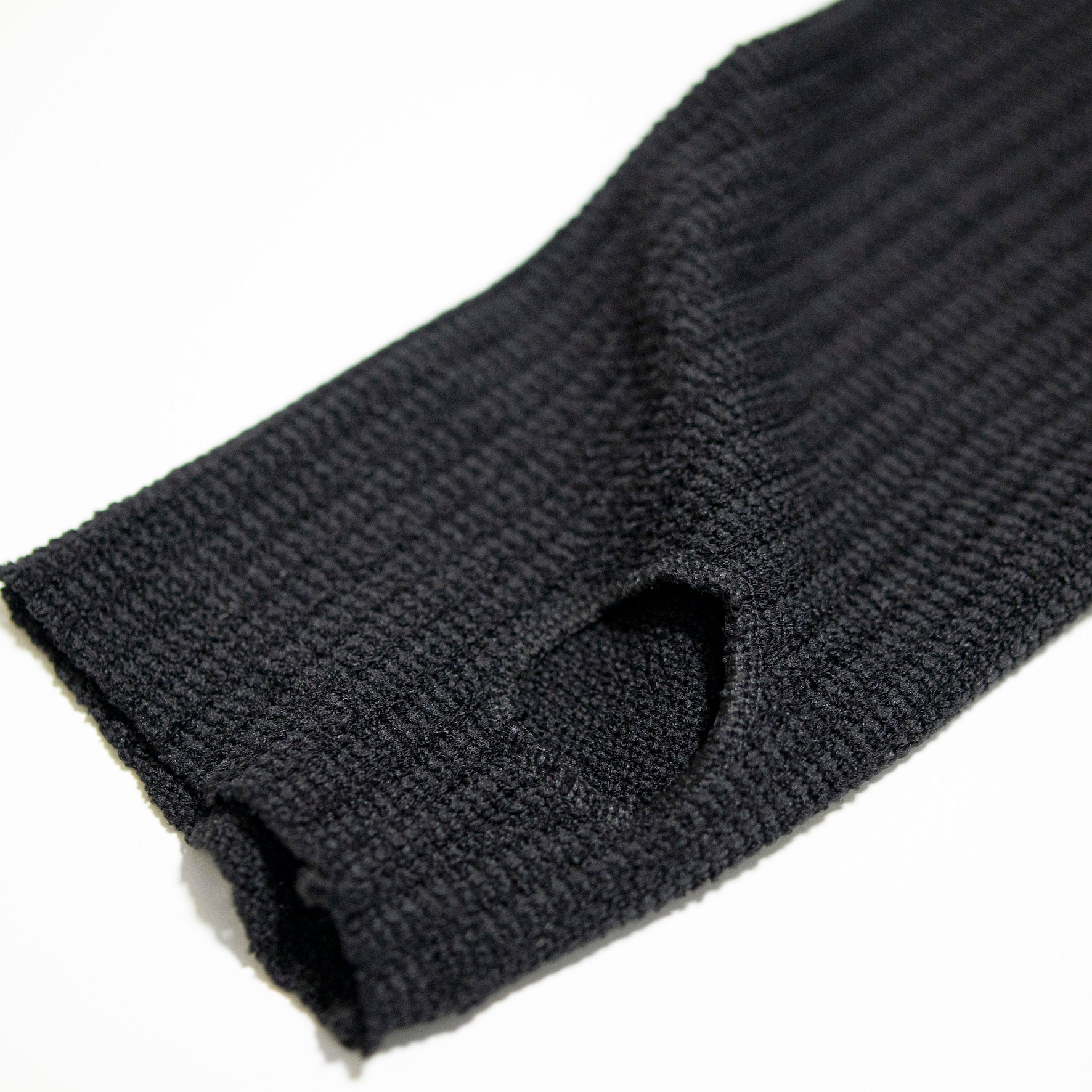 BALACLAVA knit zip up_black