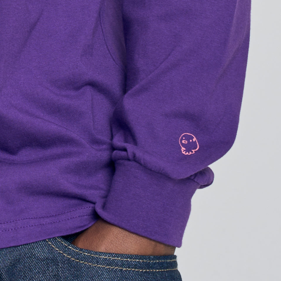 No Reason Why' Long Sleeve Shirt Purple