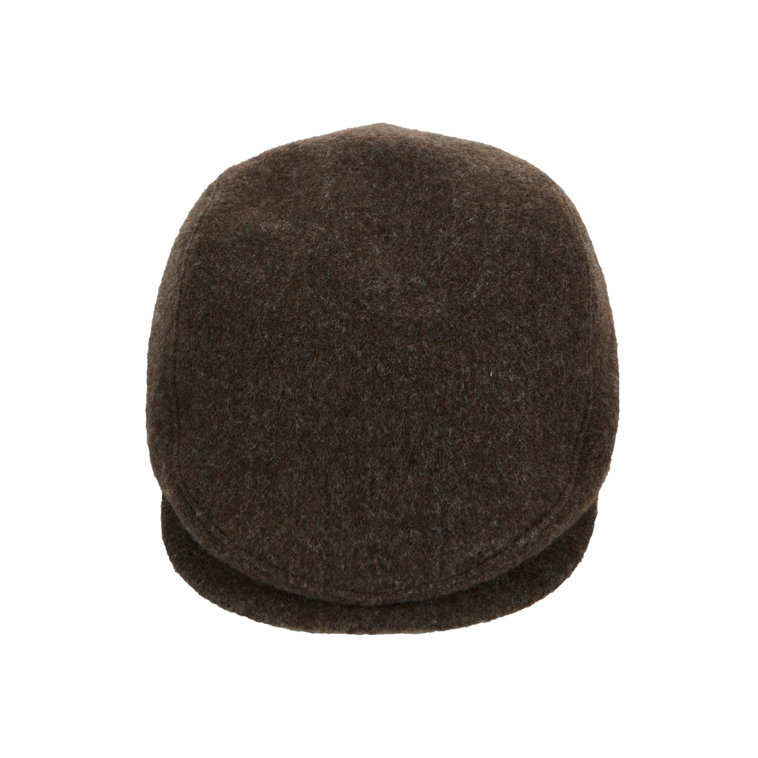 Stud Logo Retro Wool Beret Brown