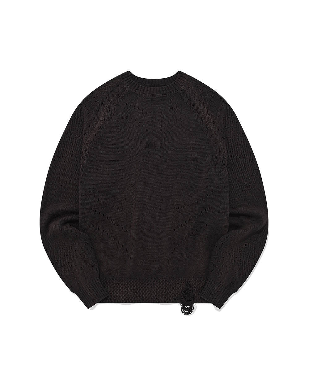 Armor Knit Pullover/Charcoal