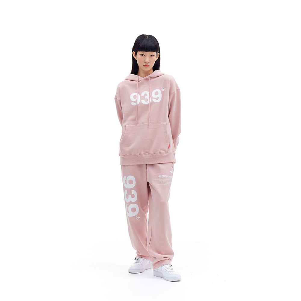 939 LOGO HOOD (PINK)