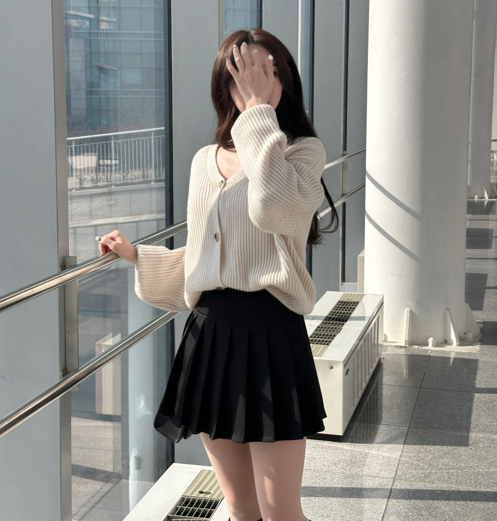 pleated mini skirt skirt