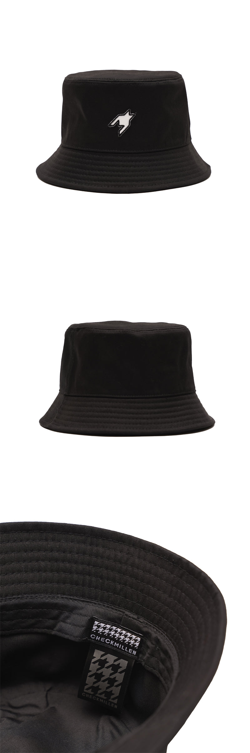 Logo Bucket Hat (BLACK)