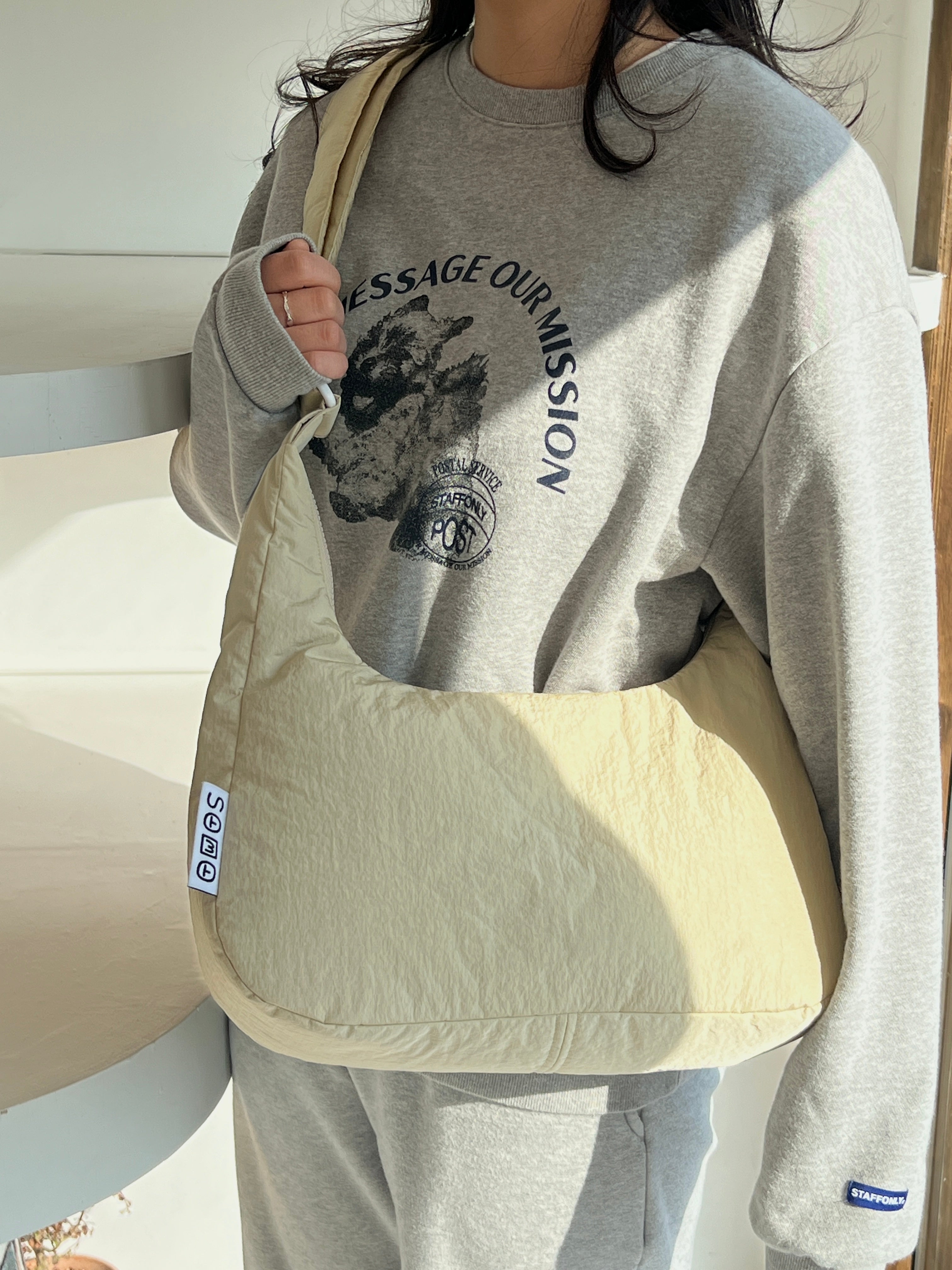 Don't forget me Bag-beige