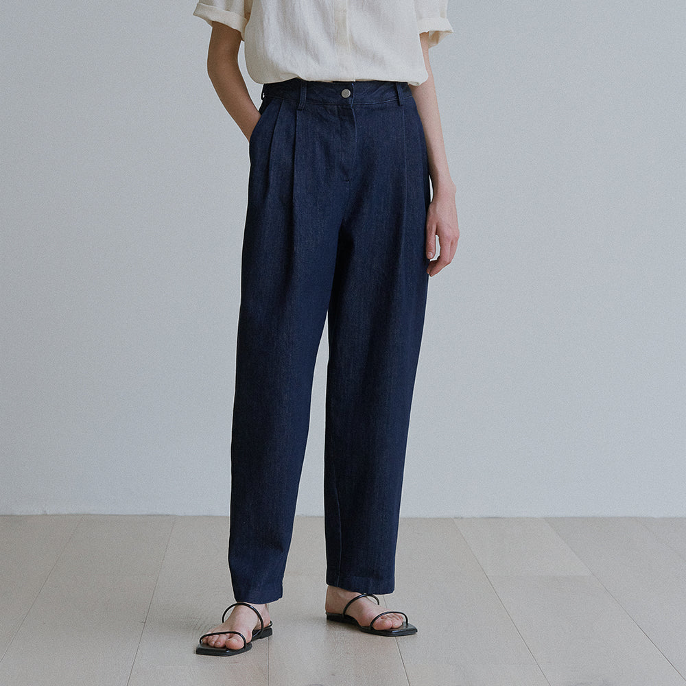 Rui wide denim pants