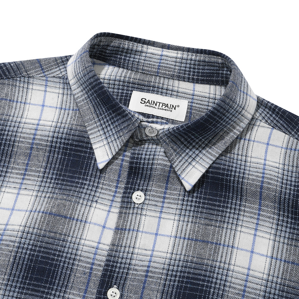 SP OMBRE CHECK OVER SHIRTS