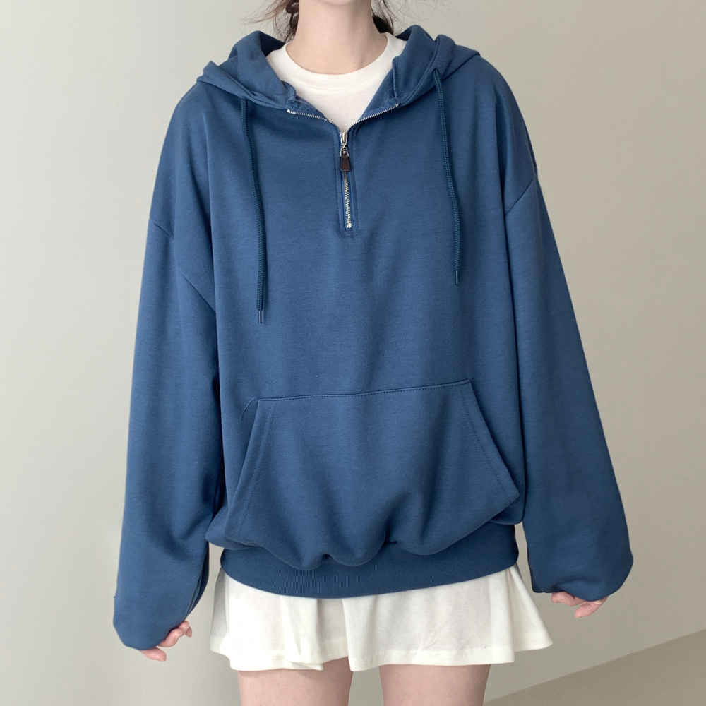 Bonnie Oversized Fit Hoodie Zip Up