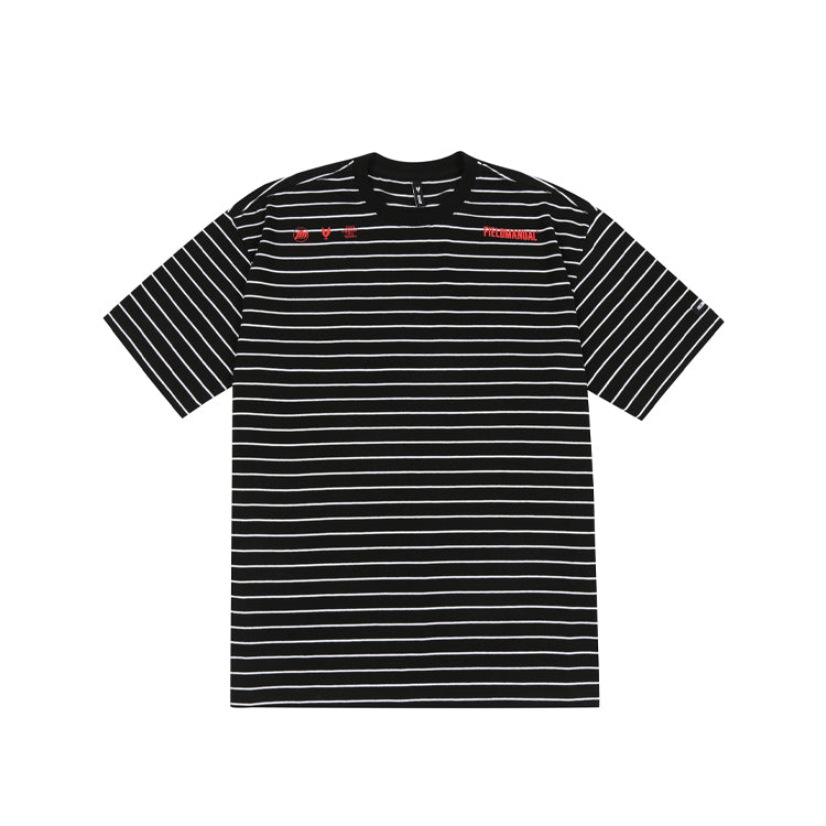 UNIT STRIPE TEE black