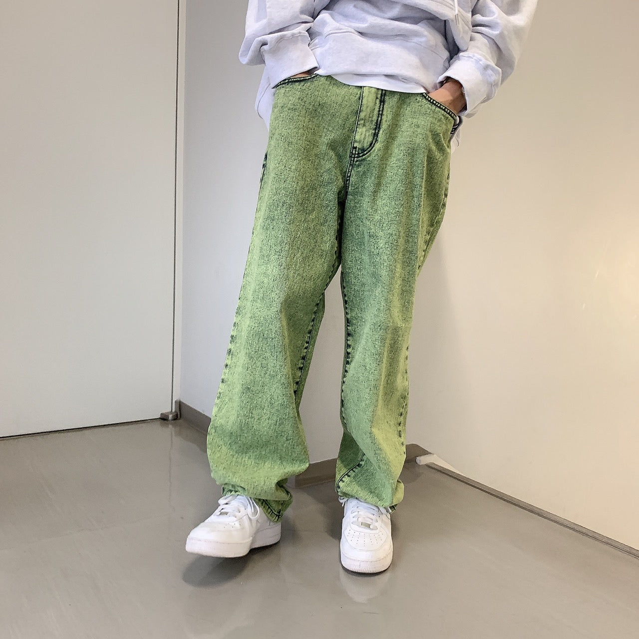 ONEWILL Colour denim pants （送料込）- ONEWILL