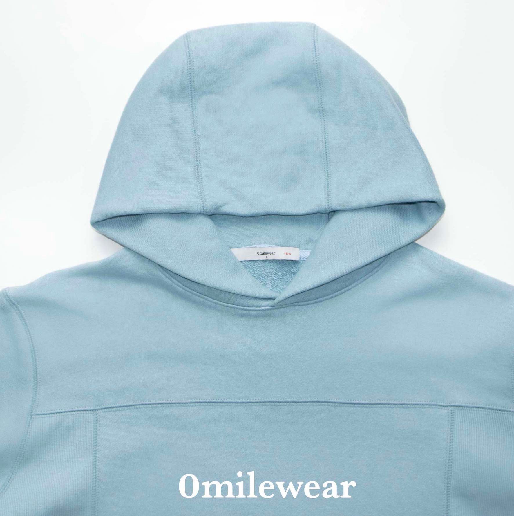 DIVIDED short hoodie_sky blue