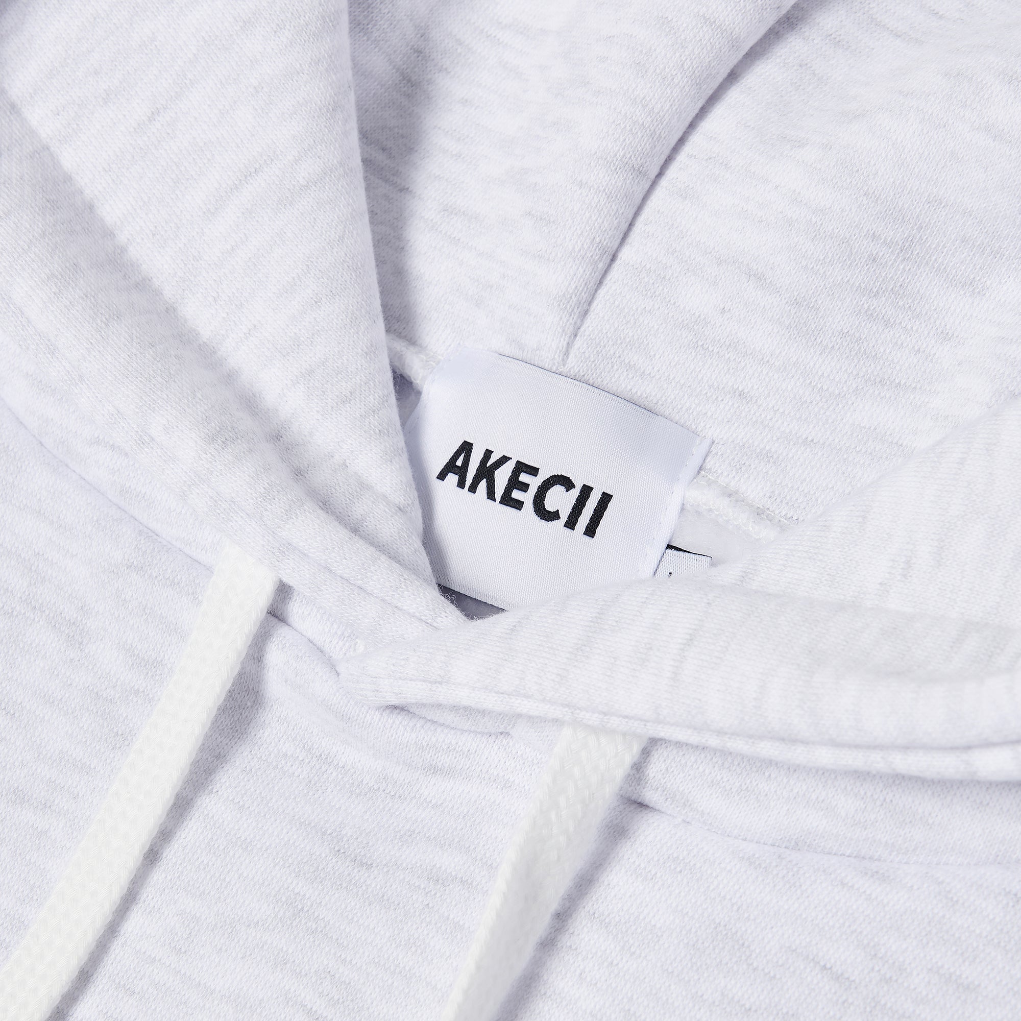 SuperNomal balloon over fleece hoody White Melange