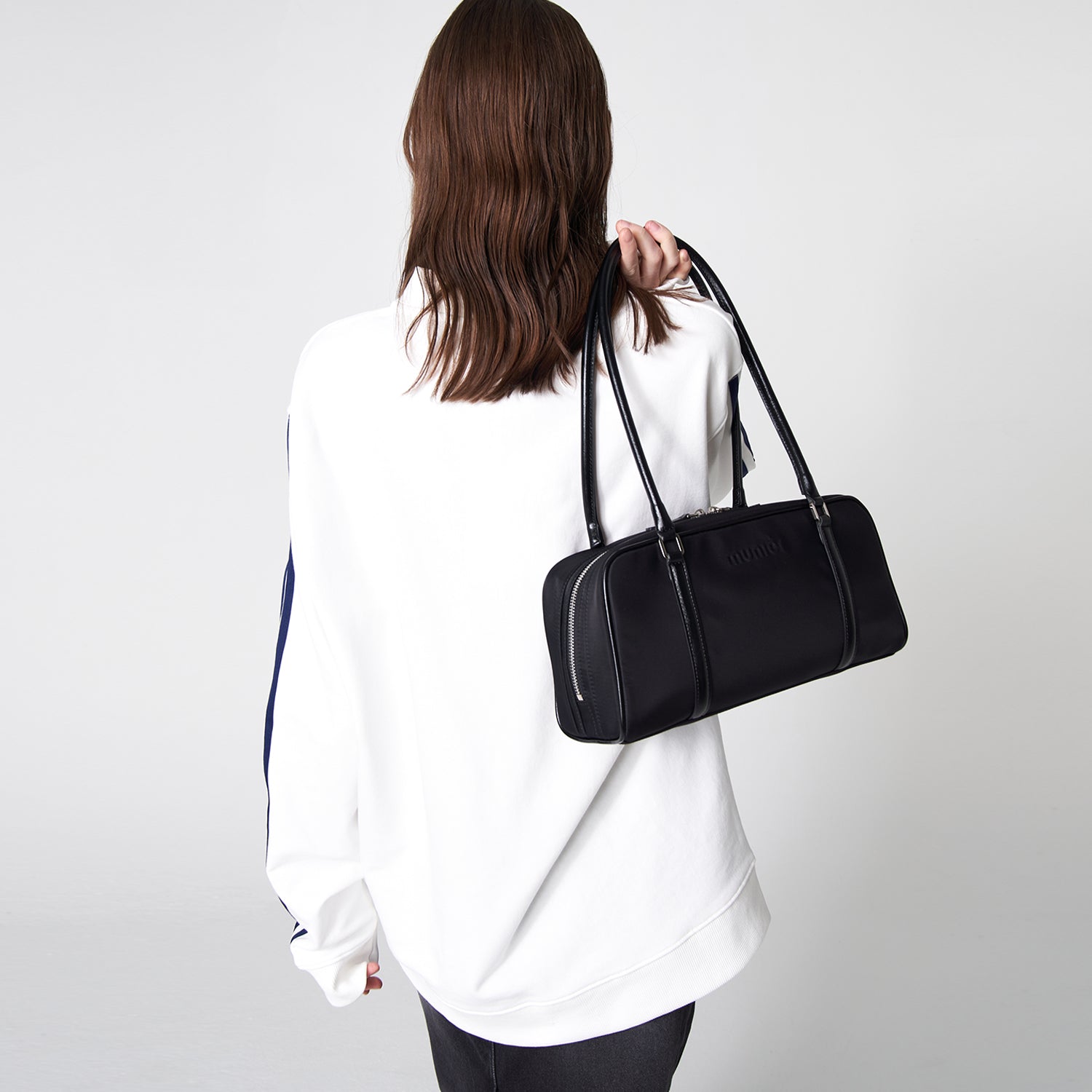 LAYER SHOULDER BAG NYLON_BLACK