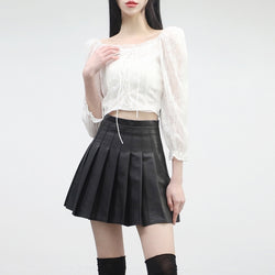 Bina corset bow blouse