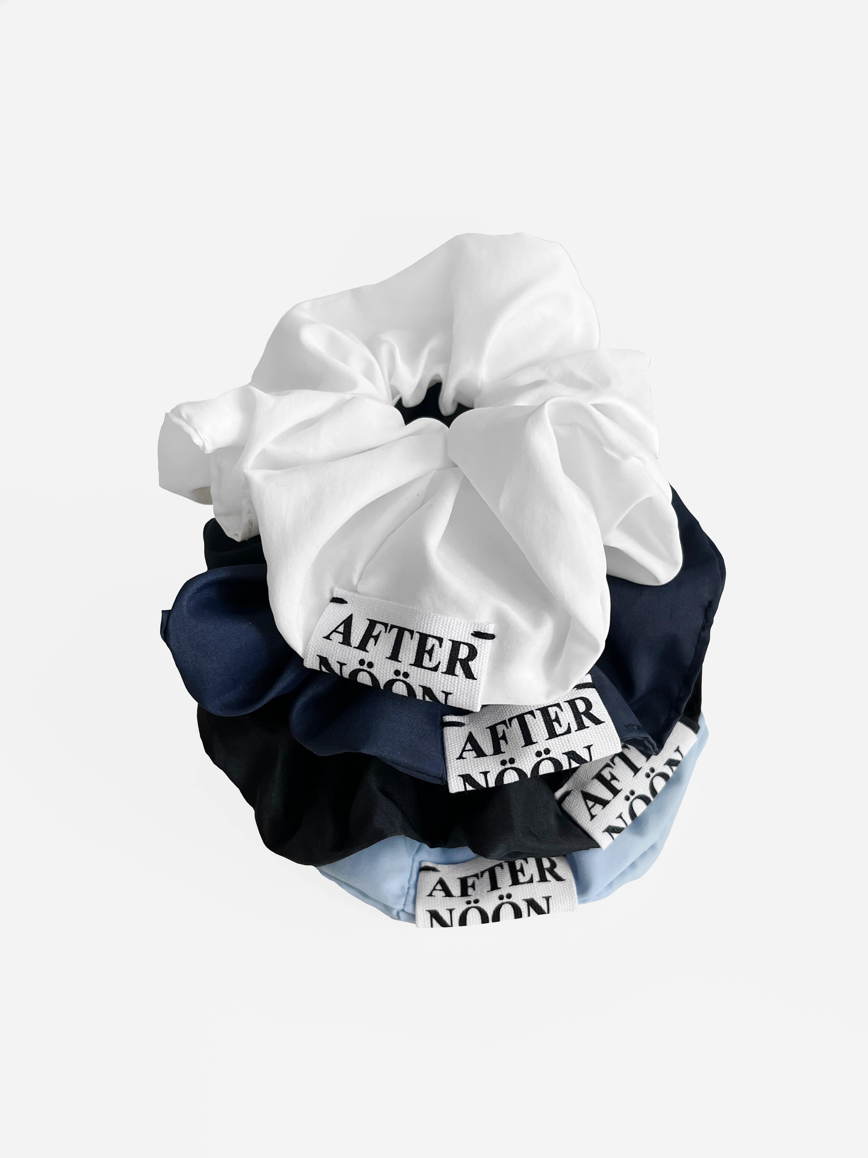 Afternoonlive Classic Scrunchie (White)