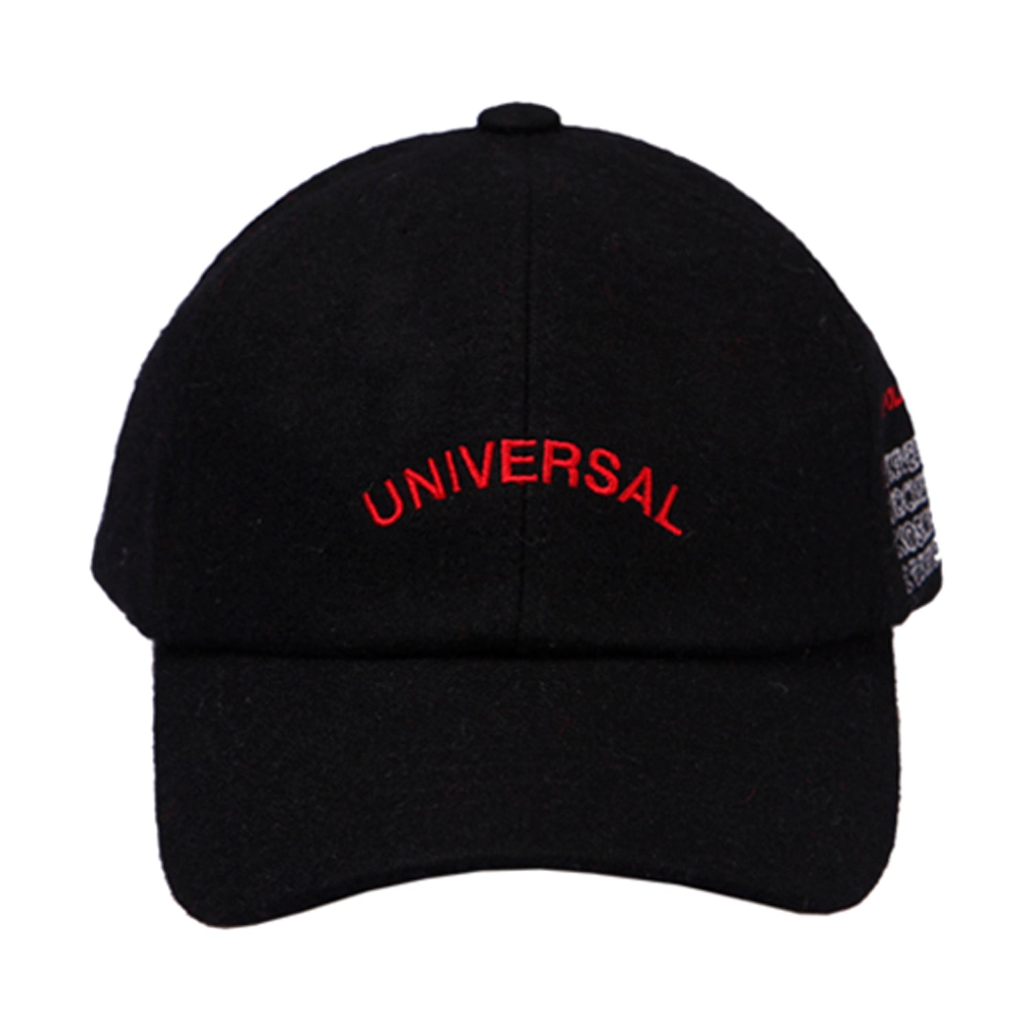 ユニバーサルウールキャップ[UNISEX] UNIVERSAL WOOL CAP (Black)
