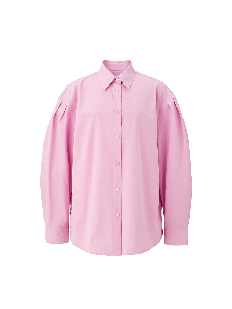 Volume sleeve shirts - Pink