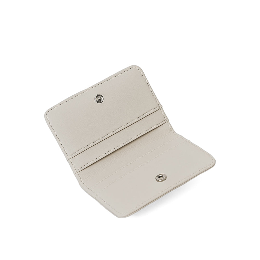 DOUGH Soft Card Wallets cream white