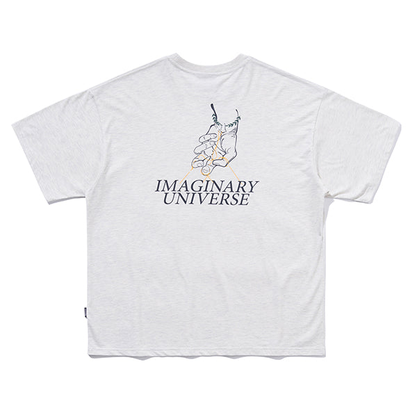 STRING FIGURES TEE_MELANGE IVORY