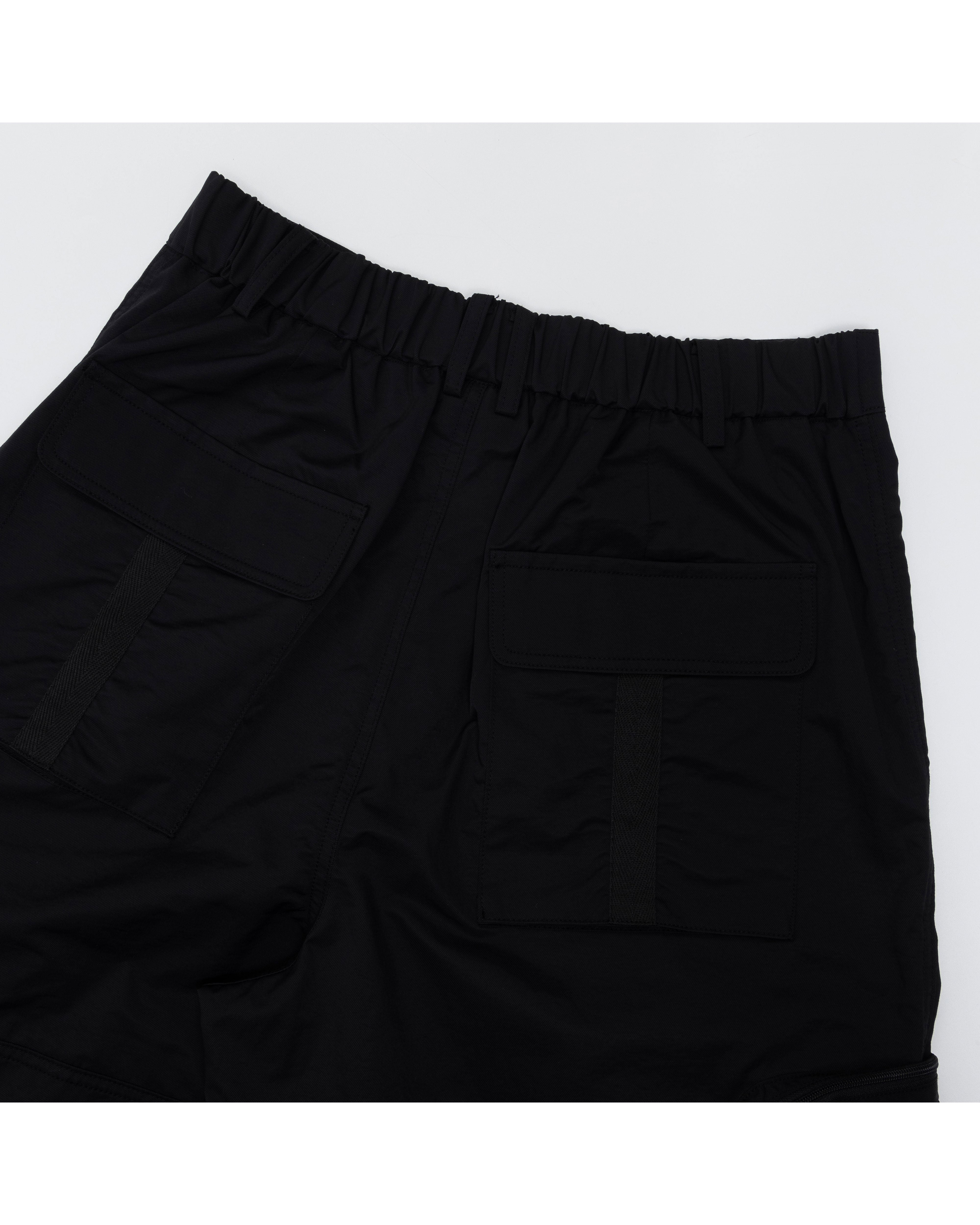 Taped Cargo Pants (Black)