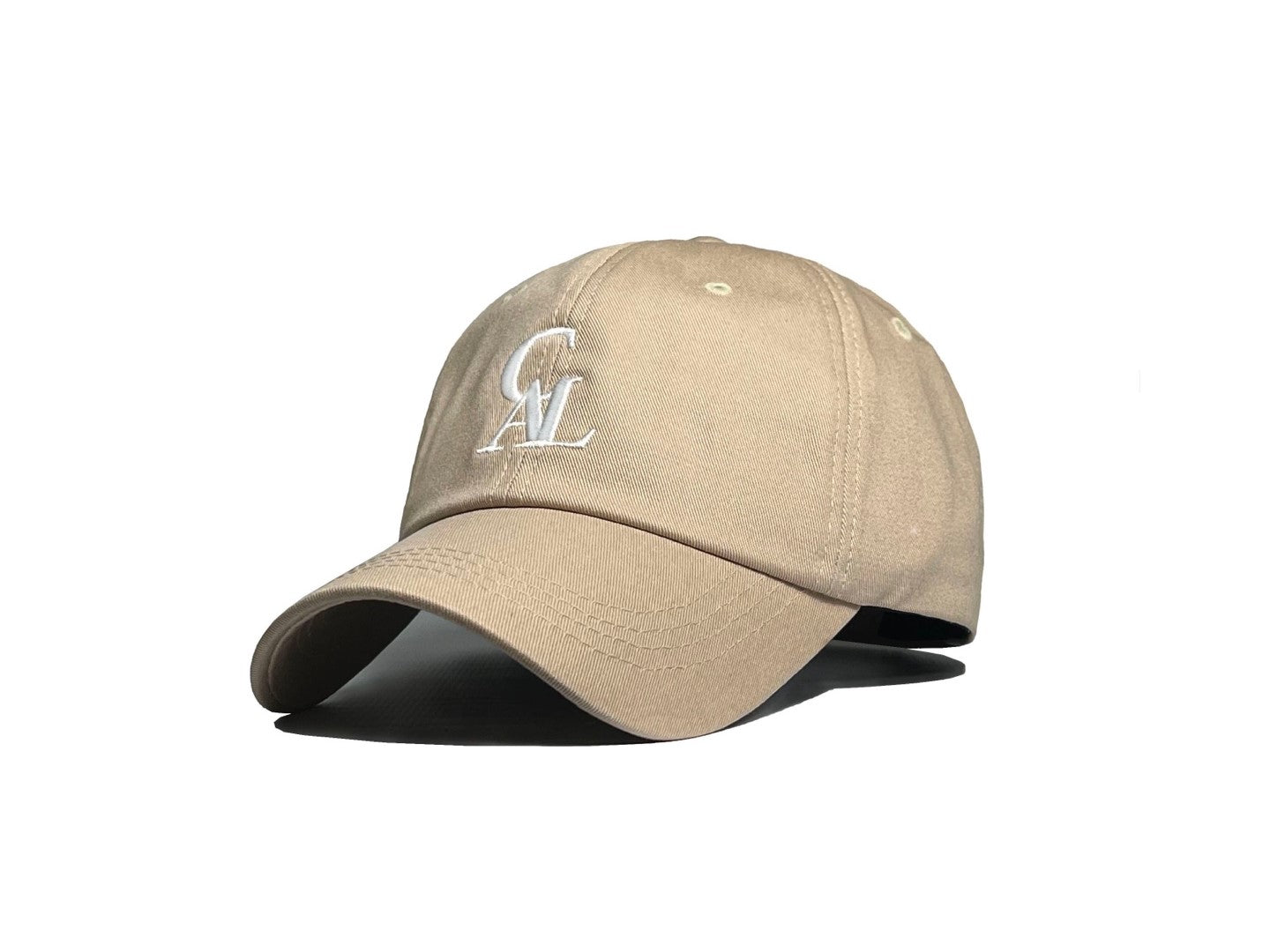 Signature logo ball cap - beige