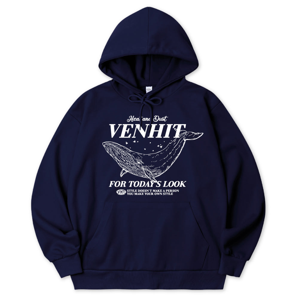 VENHIT Spring Whale HOODIE