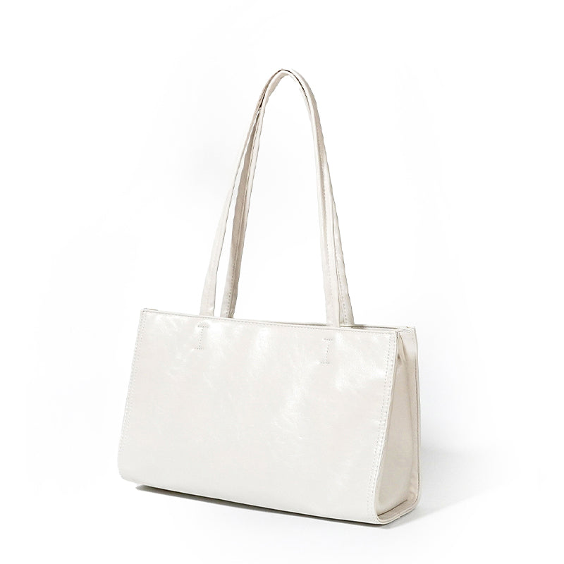 Glossy venti bag_ivory 