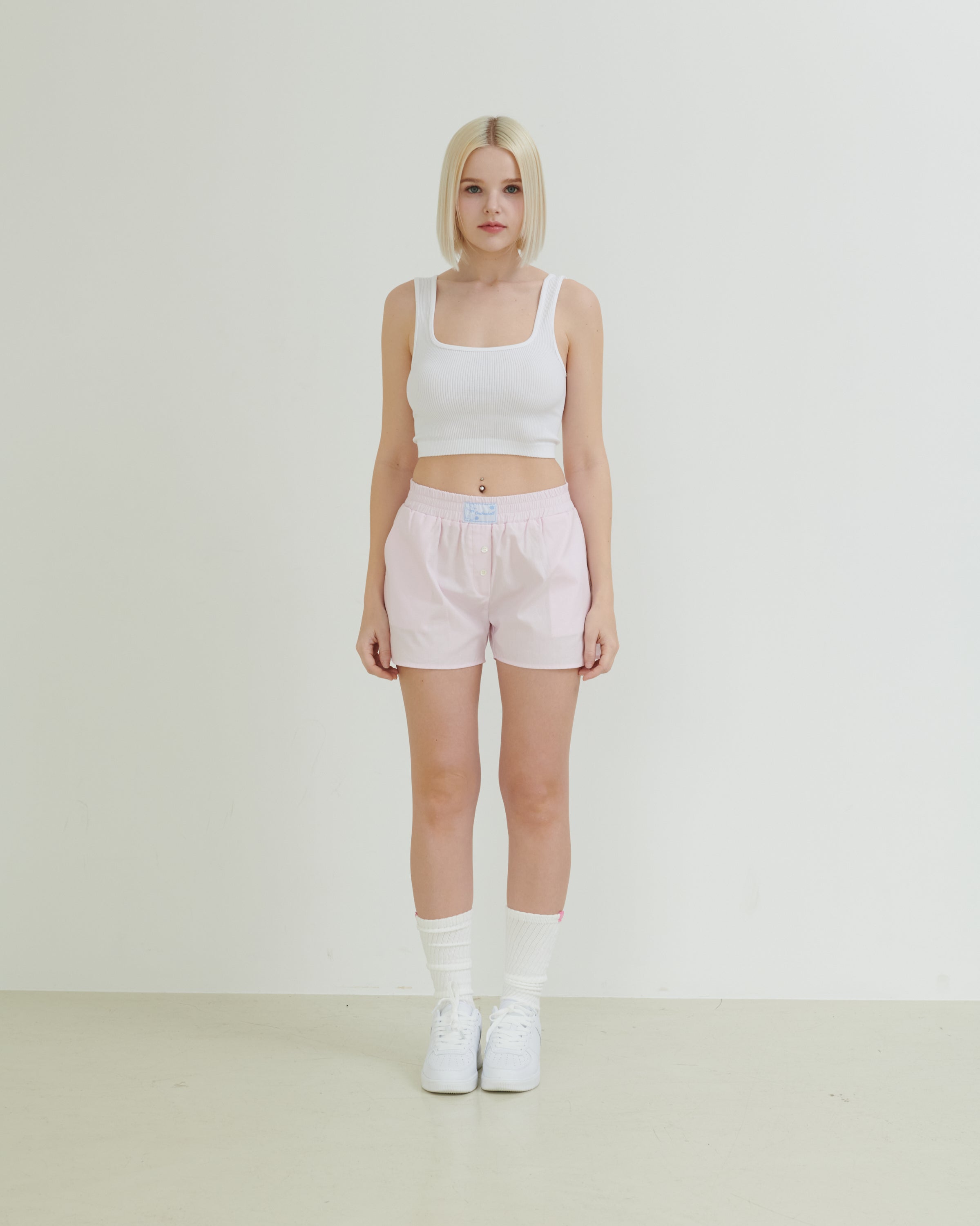 Ontheshell Cotton Pants - Soft Pink