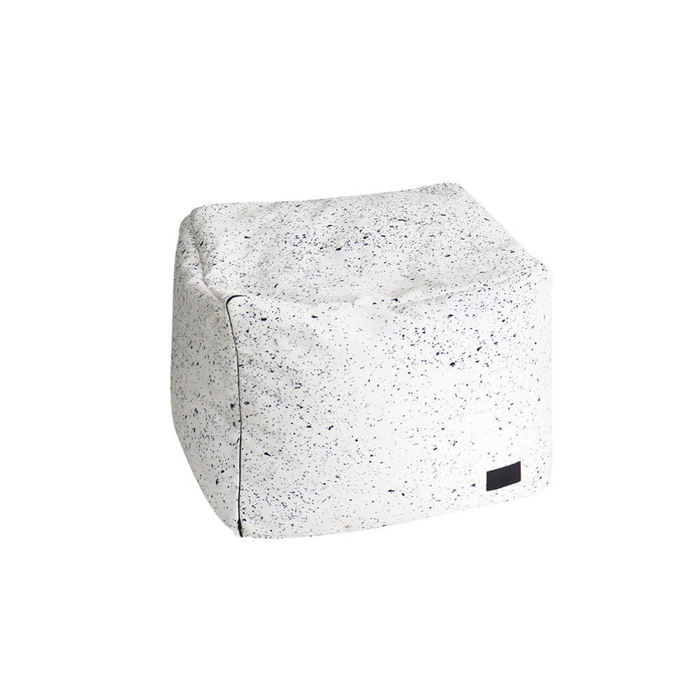 Marble pouf