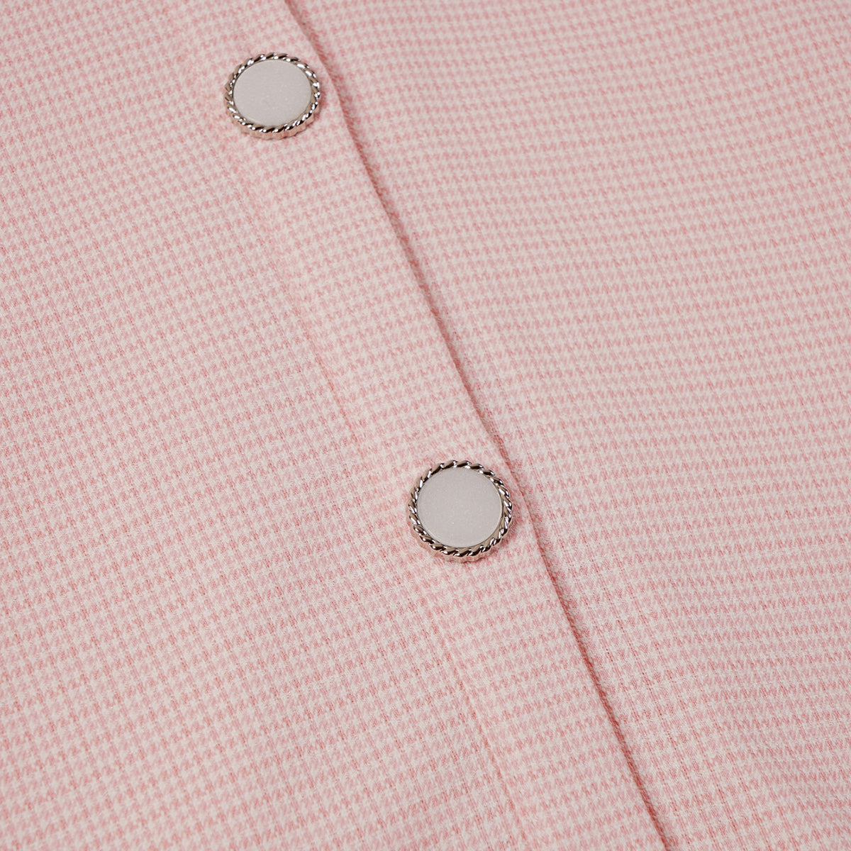 チェックパフシャツ / CHECK PUFF SHIRT_PINK