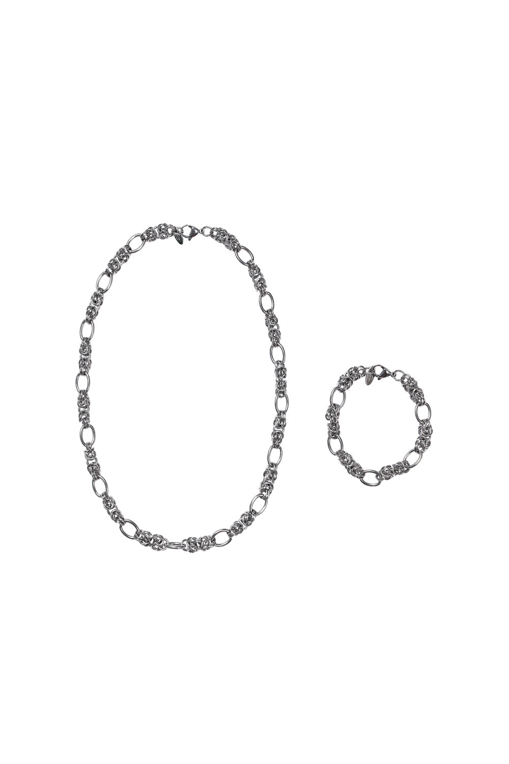 WEAVE CHAIN BRACELET_SILVER