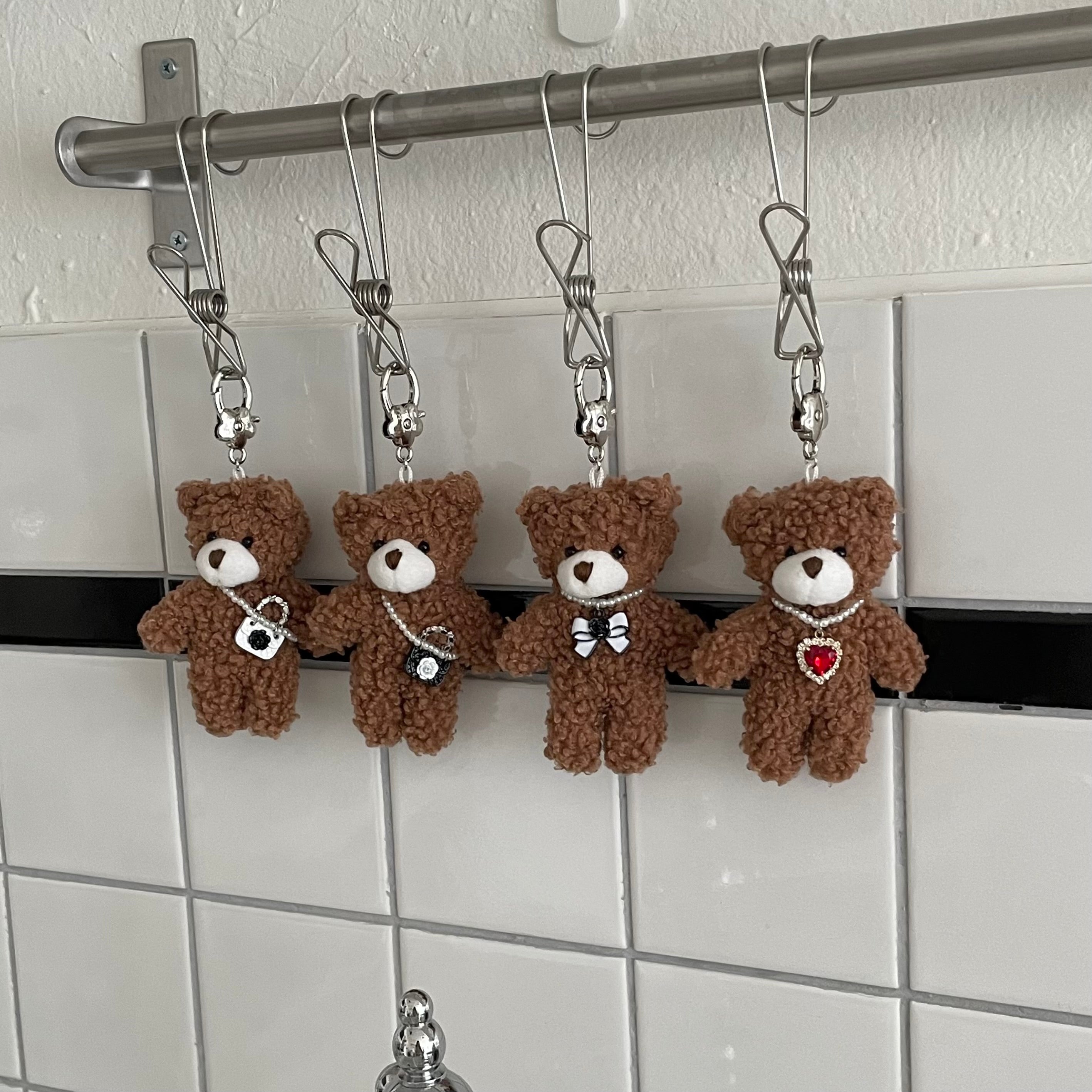 brown bear keyring [ 4 type ]