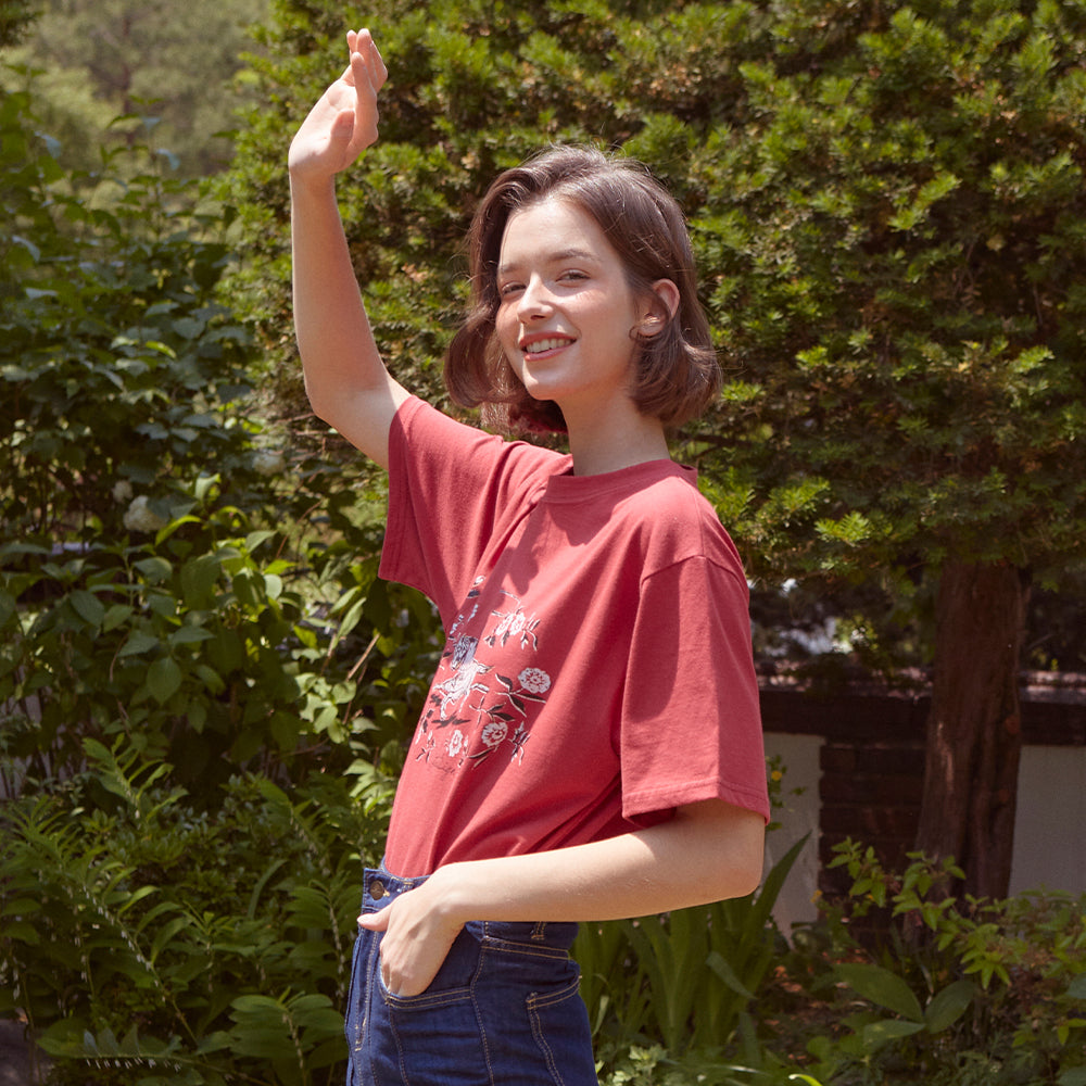 Cowgirl T-shirt (RED)