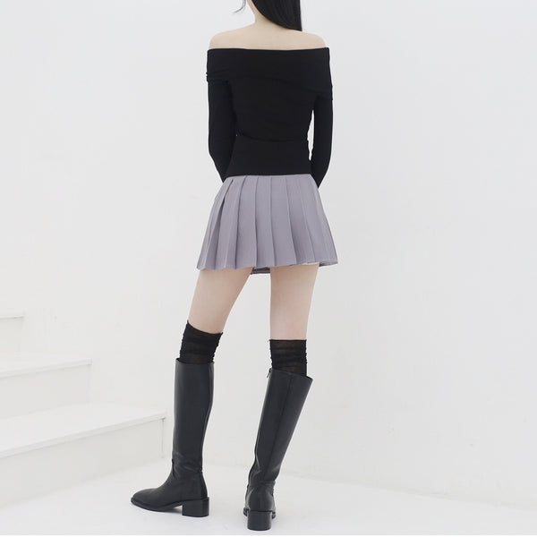 Hahn Basic Pleats Skirt