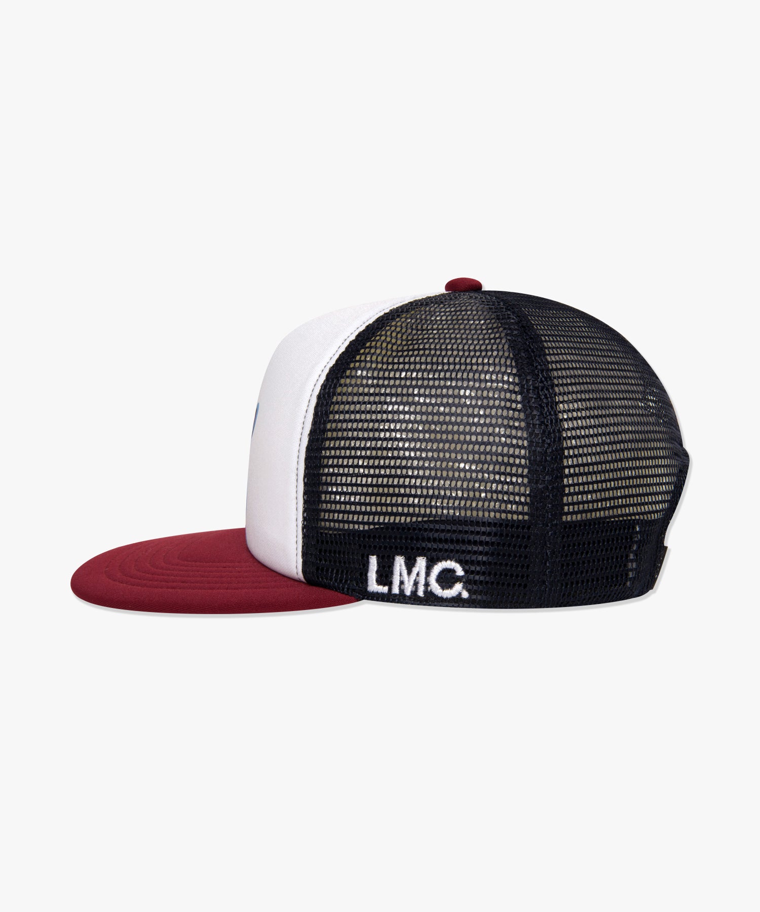 3D BEAR MESH CAP - BURGUNDY