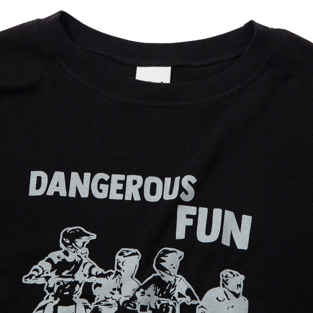 DANGEROUS FUN long-sleeved T-Shirt (BLACK)