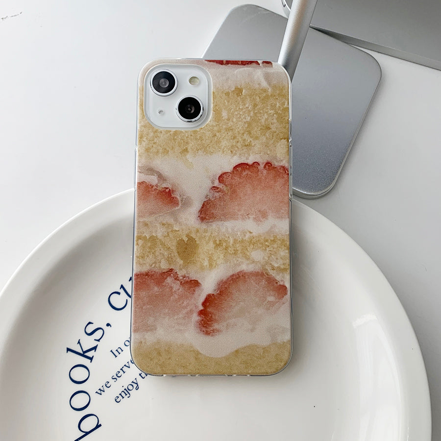 Cake - Strawberry Cake Sprinkles Phone Case