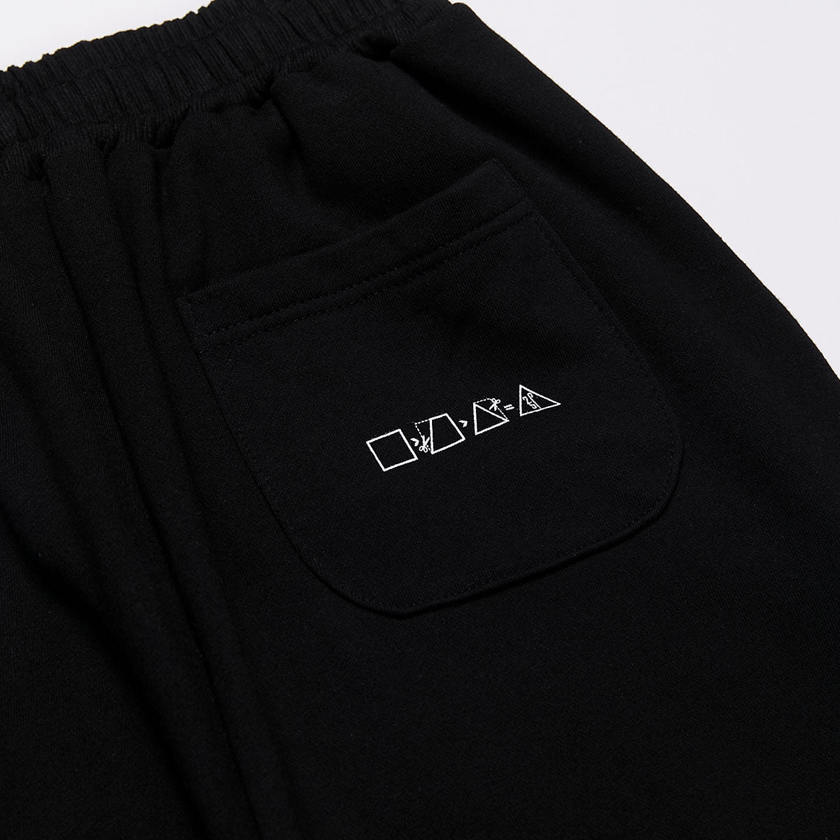 25P SENSE LOGO SWEAT PANTS_BLACK