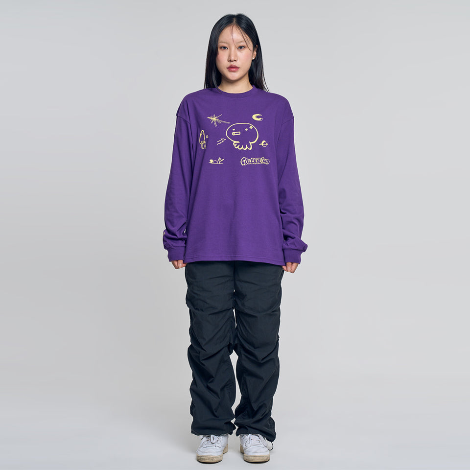 Mantra' Long Sleeve Shirt Purple