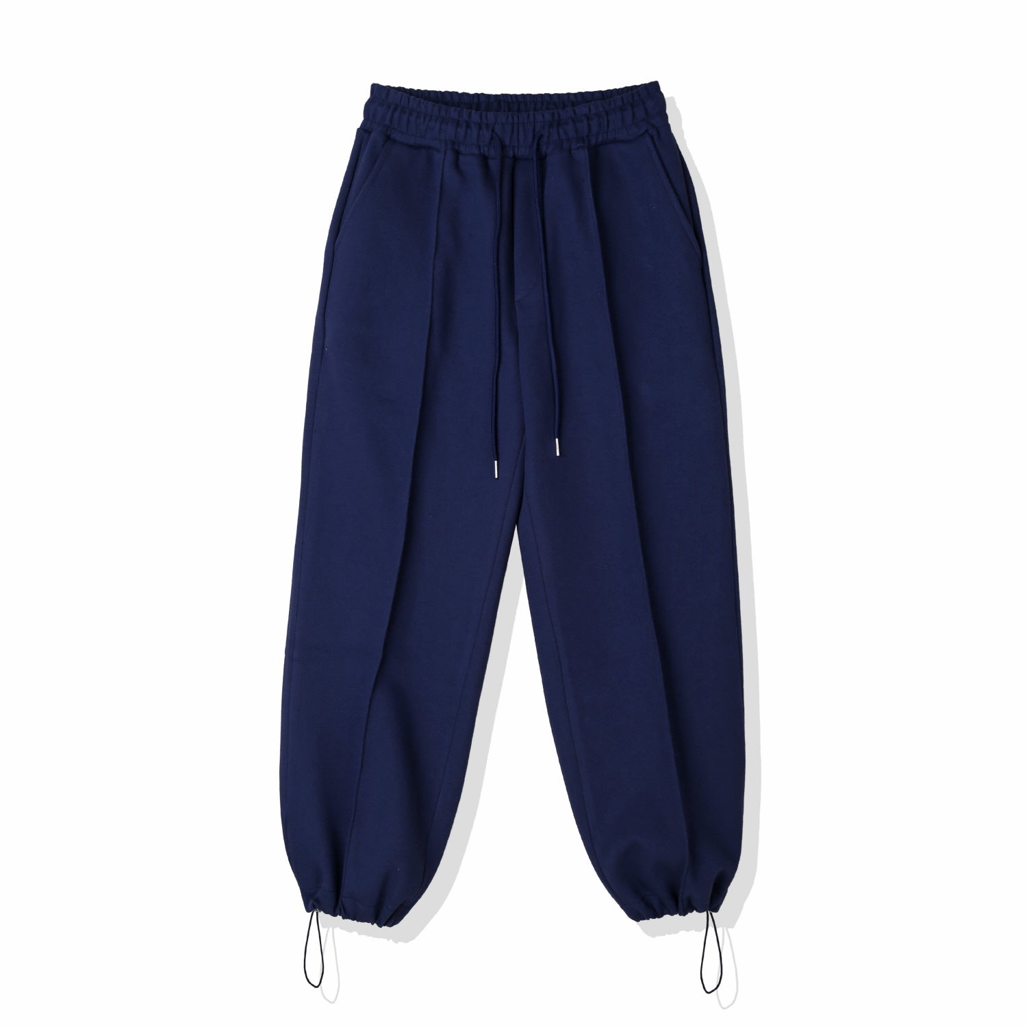 FRONT SEAM 2WAY WIDE SWEAT PANTS NAVY