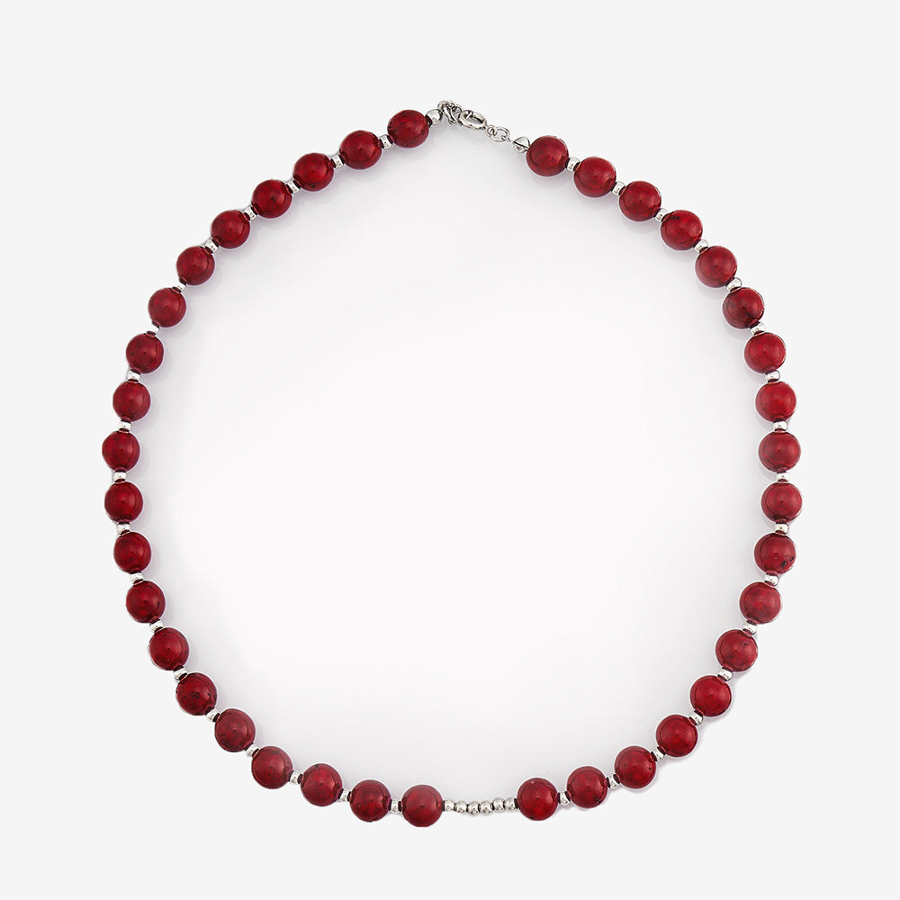 Red Jamstone necklace