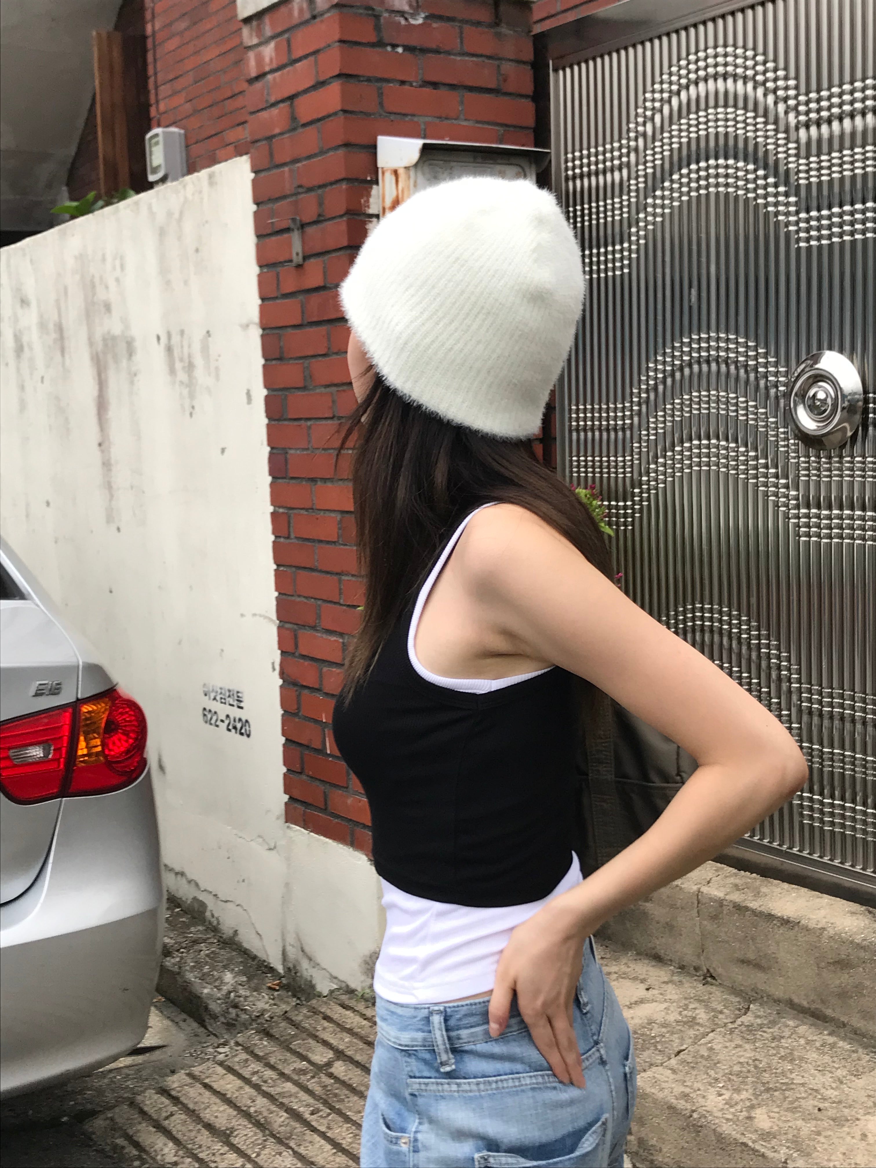 Jade short beanie