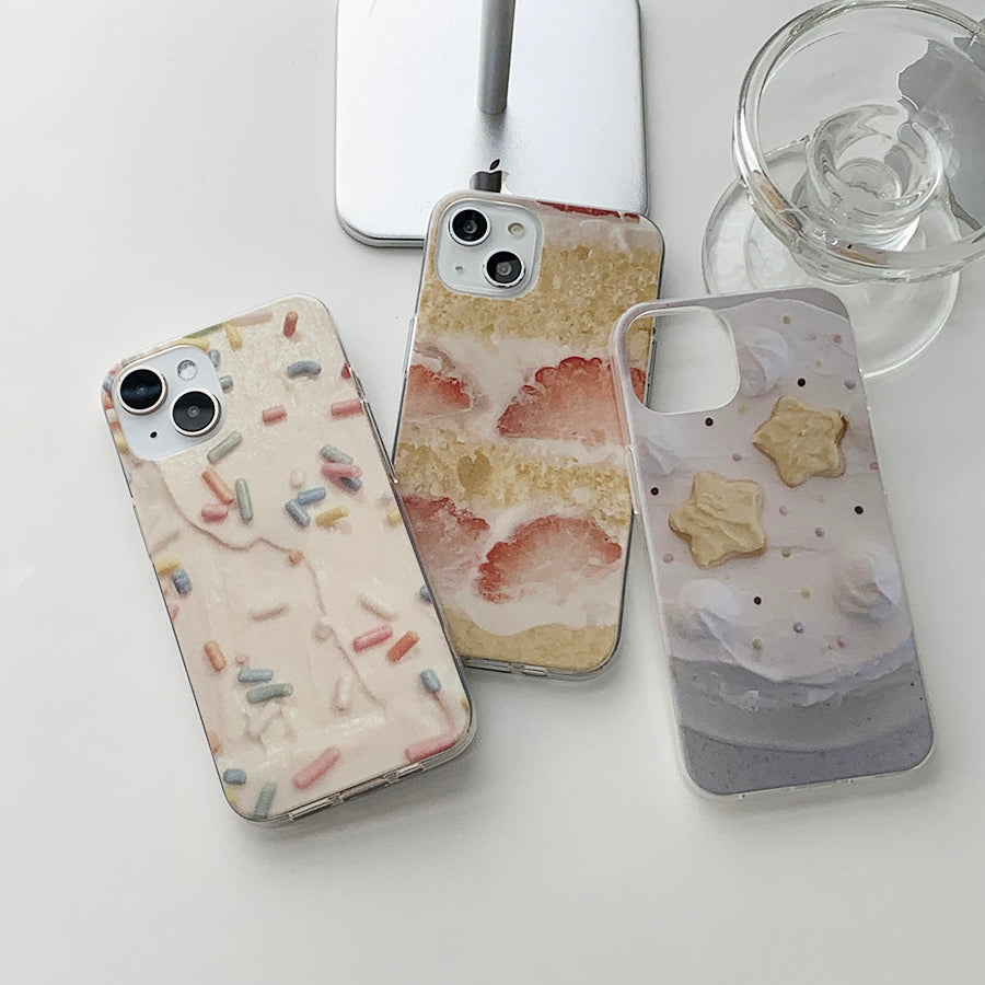 Sprinkles - Strawberry Cake Sprinkles Phone Case