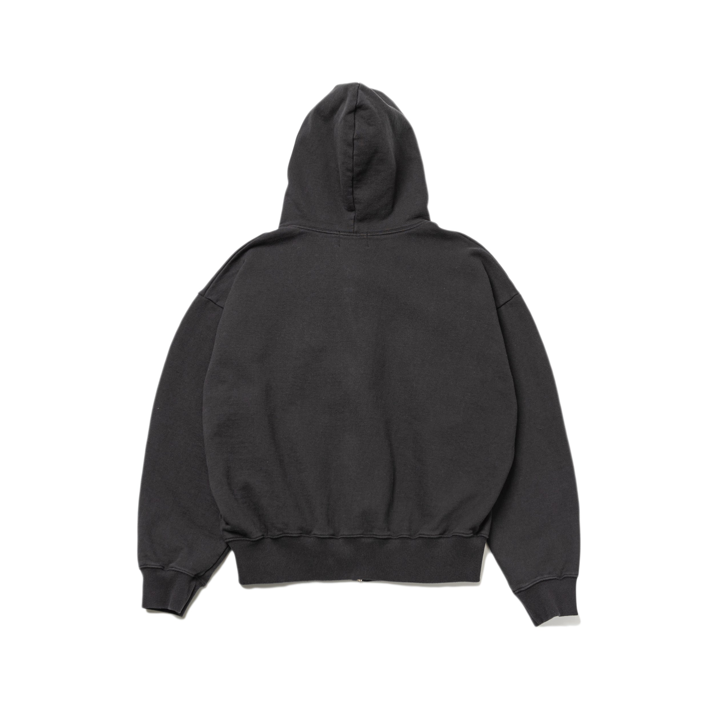 ROSE PATCH ZIPUP HOOD(CHARCOAL)