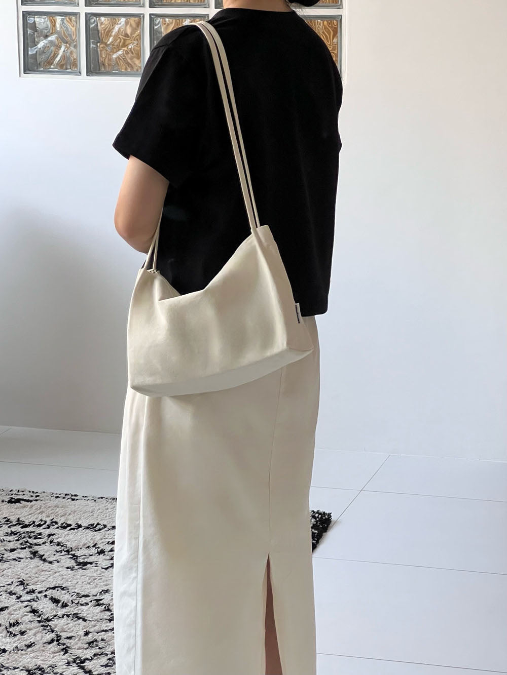 ppocketto cozy half bag - ivory