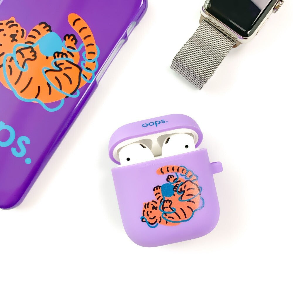 OOPS TIGER AIRPODS CASE