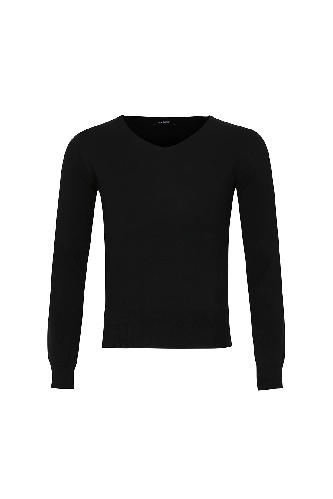 V-NECK KNIT BLACK