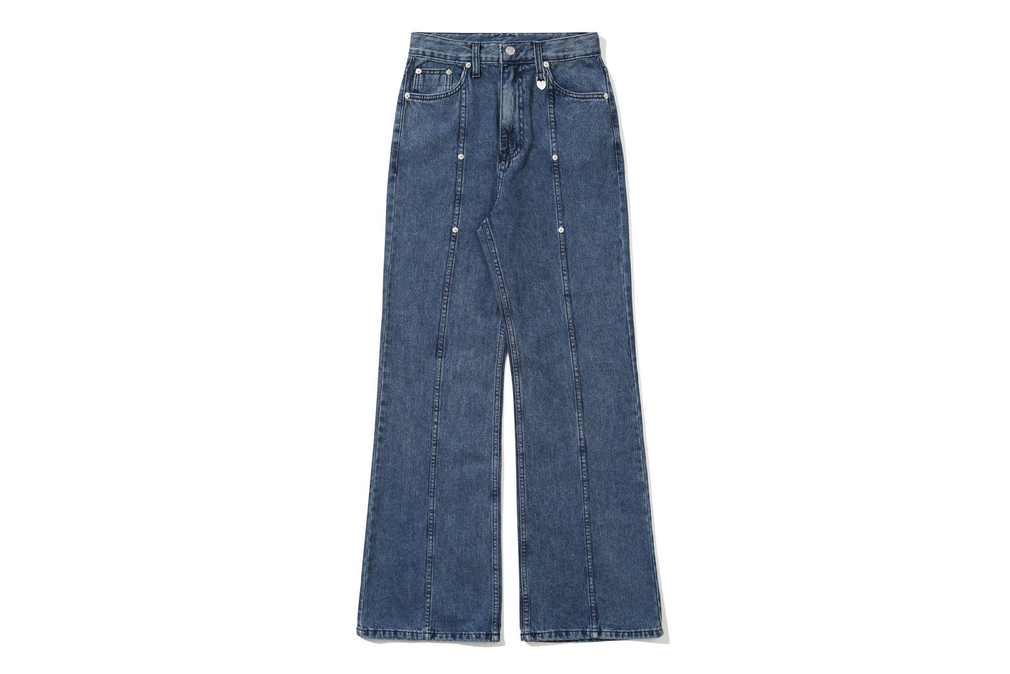 WIDE SEMI BOOTCUT PANTS_DARK INDIGO