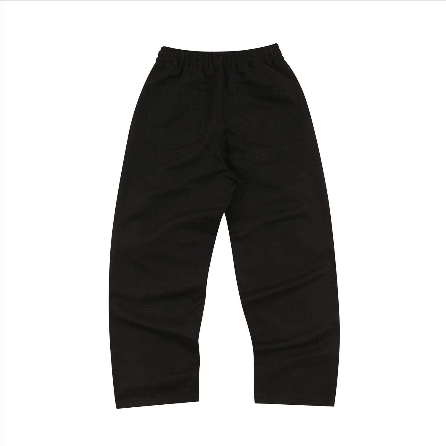 Linen Two-tuck Balloon Pants (BLACK)